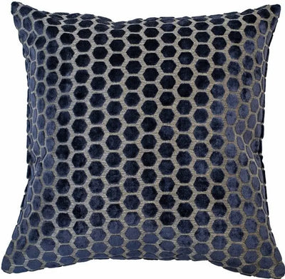 Malini Jorvik Cushion Navy 43x43cm - LUX-HOM