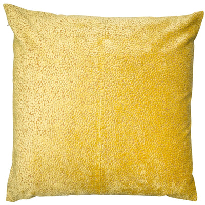 Malini Large Bingham Mustard Cushion - LUX-HOM