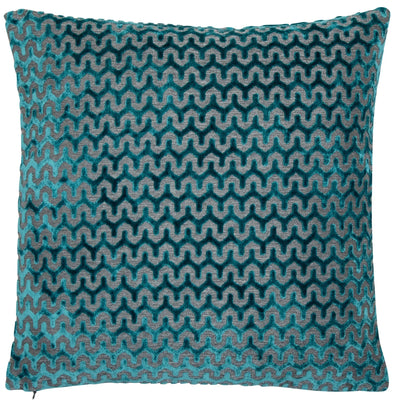 Malini Large Oslo Teal Cushion - LUX-HOM