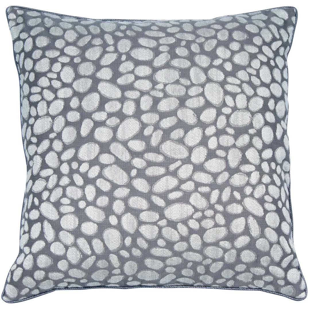 Malini Large Pebbles Grey Cushion - LUX-HOM