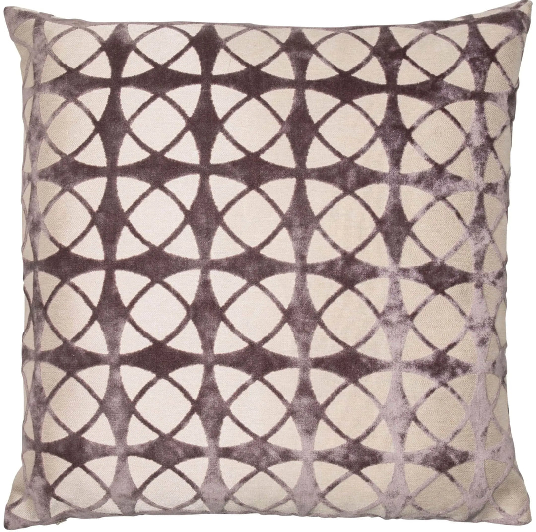 Malini Large Spiral Grey Cushion - LUX-HOM