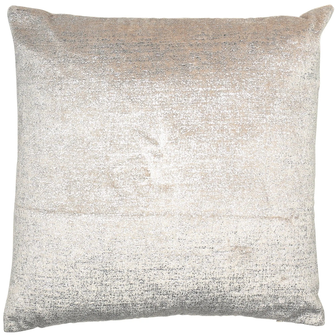 Malini Metallica Silver Cushion - LUX-HOM
