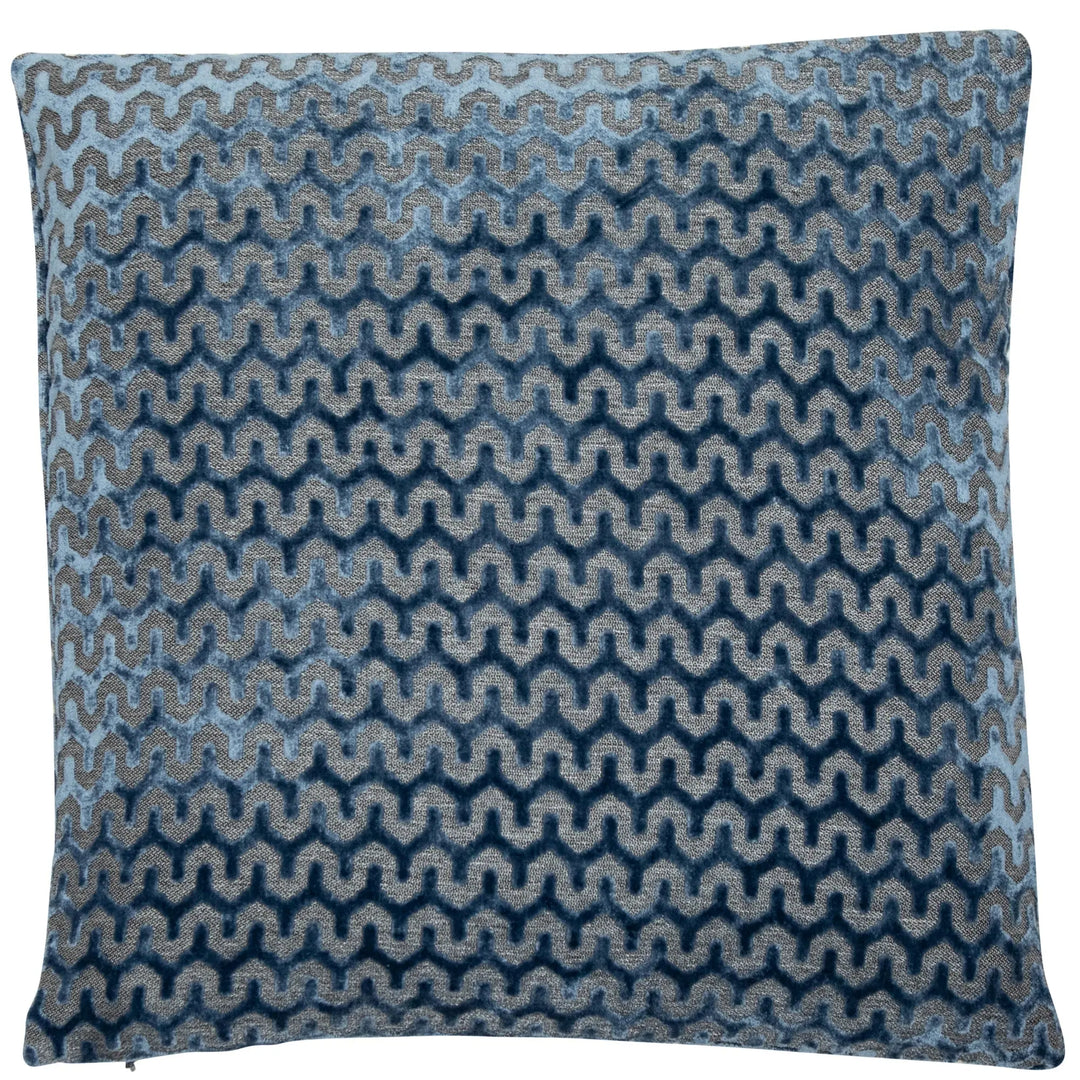 Malini Oslo Blue Cushion - LUX-HOM