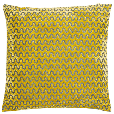 Malini Oslo Mustard Cushion - LUX-HOM