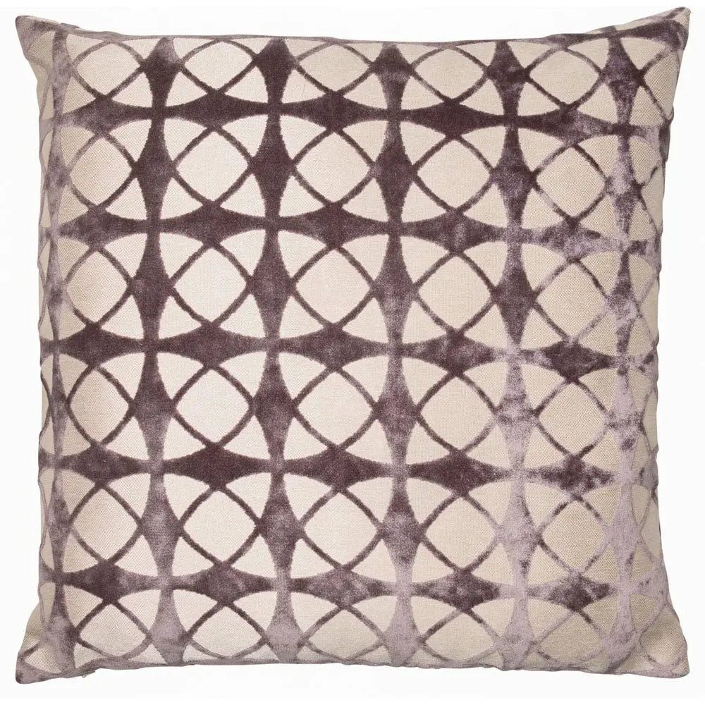 Malini Spiral Grey Cushion - LUX-HOM
