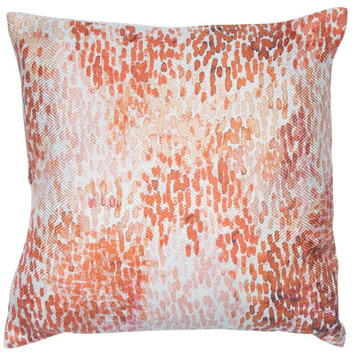 Malini Tanvi Orange Cushion - LUX-HOM