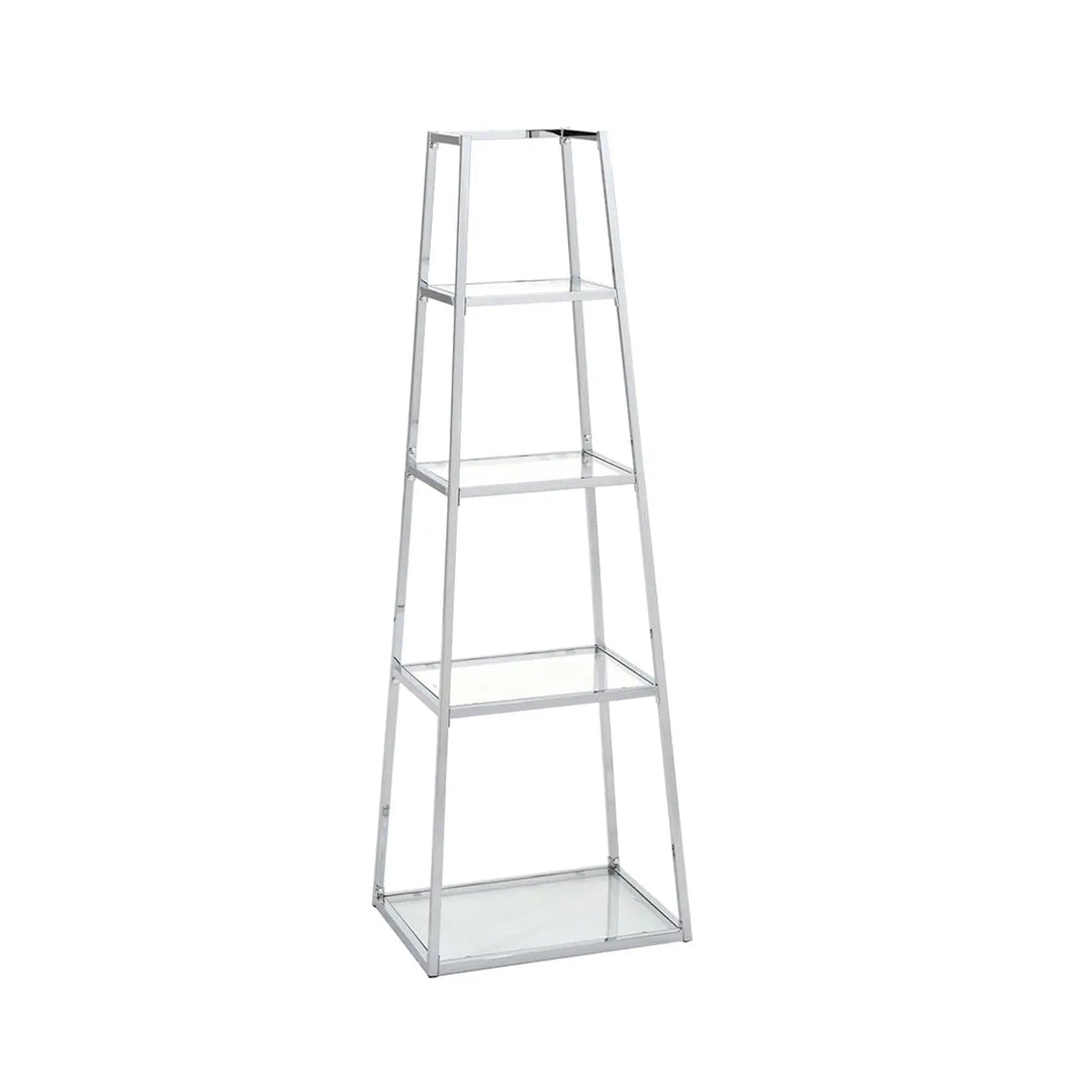 Rogan Ladder Display Unit Chrome Medium 151cm - LUX-HOM